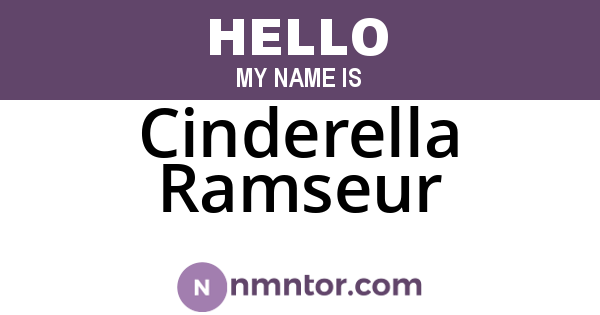 Cinderella Ramseur