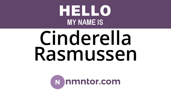 Cinderella Rasmussen