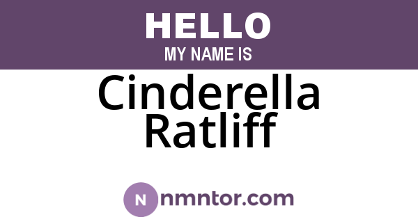 Cinderella Ratliff