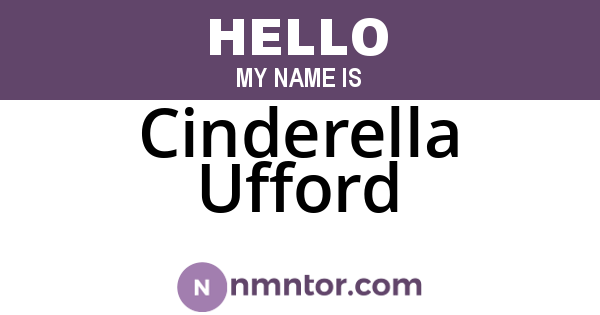 Cinderella Ufford