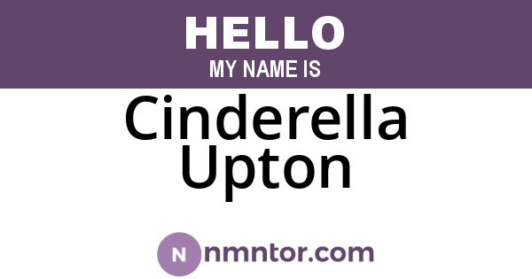 Cinderella Upton