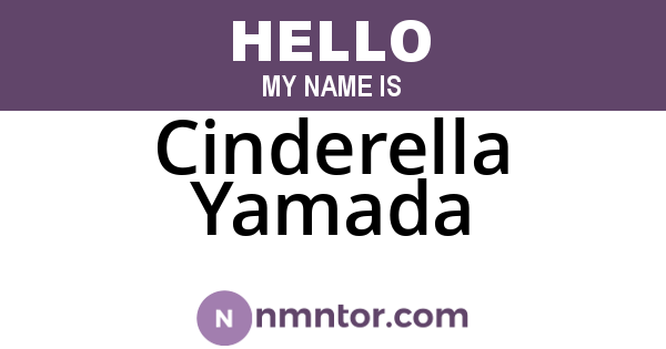 Cinderella Yamada