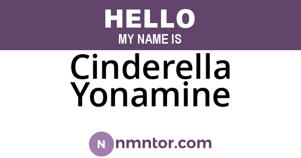 Cinderella Yonamine