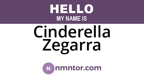 Cinderella Zegarra
