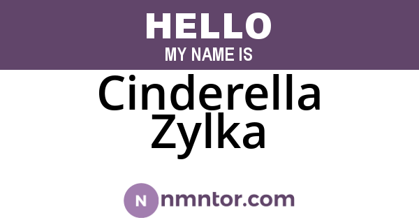 Cinderella Zylka