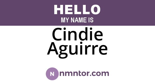 Cindie Aguirre