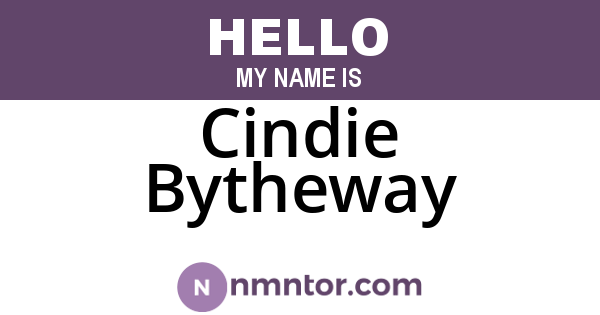 Cindie Bytheway