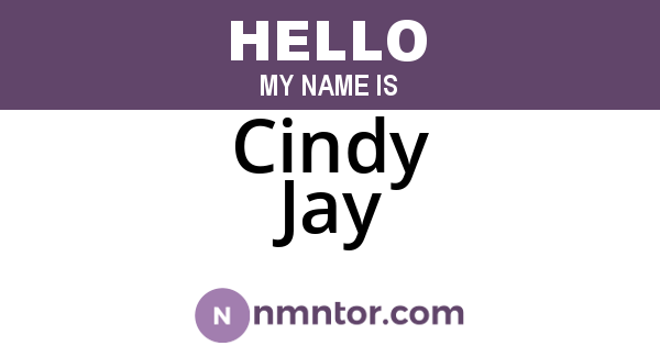 Cindy Jay