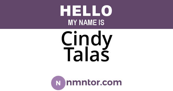 Cindy Talas