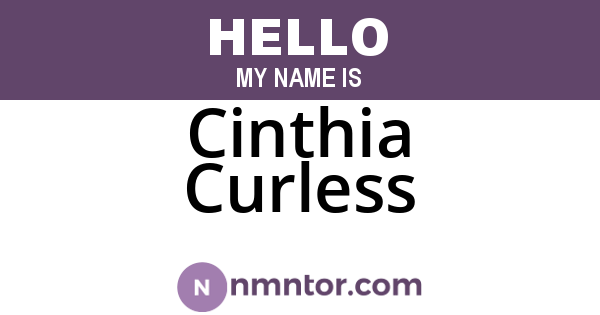 Cinthia Curless