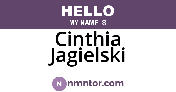Cinthia Jagielski