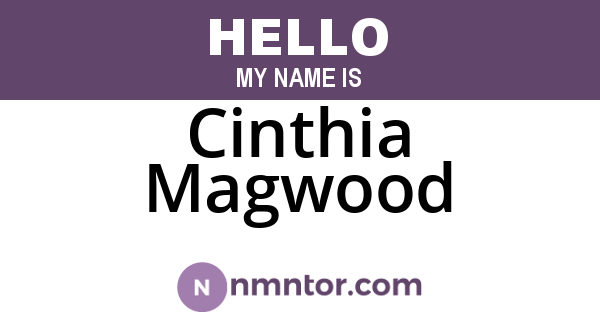 Cinthia Magwood
