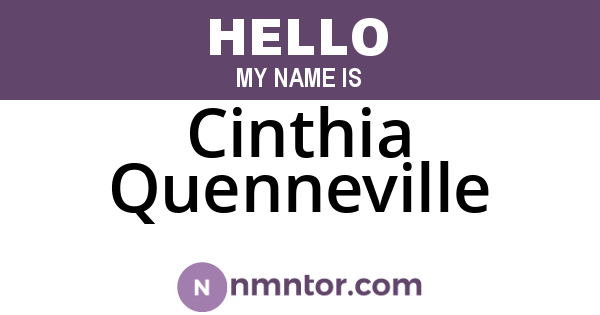 Cinthia Quenneville