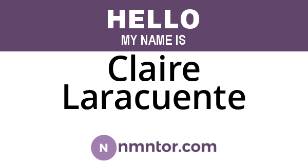 Claire Laracuente