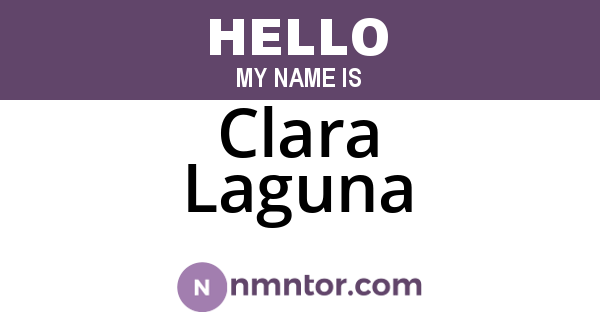 Clara Laguna