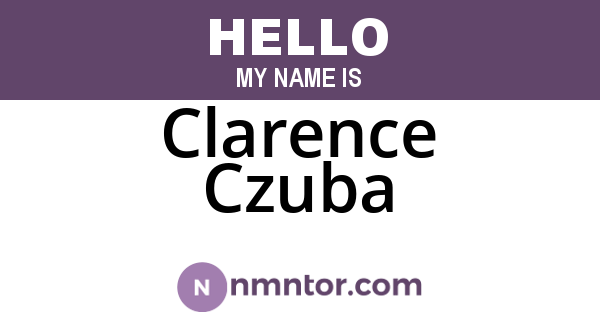 Clarence Czuba