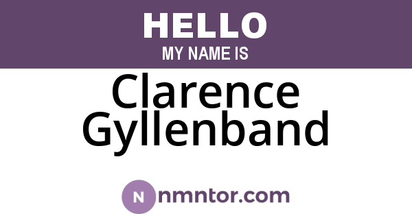 Clarence Gyllenband