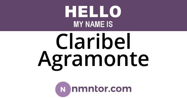 Claribel Agramonte