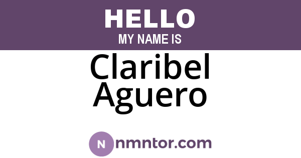 Claribel Aguero