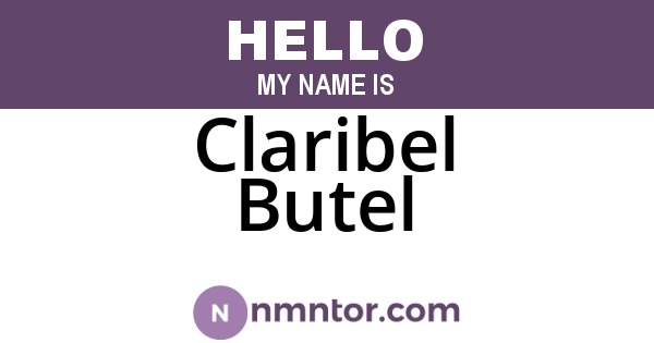 Claribel Butel