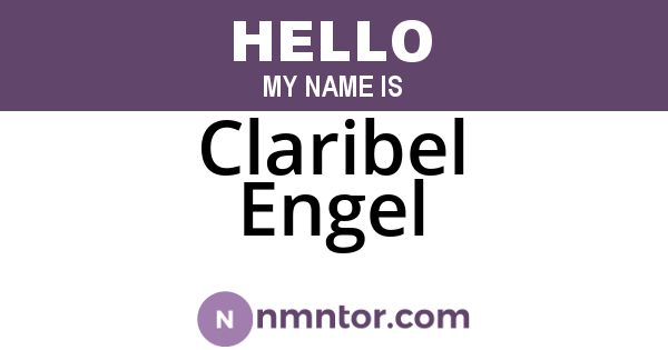 Claribel Engel