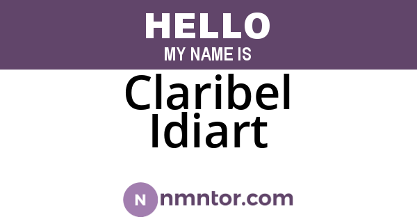 Claribel Idiart