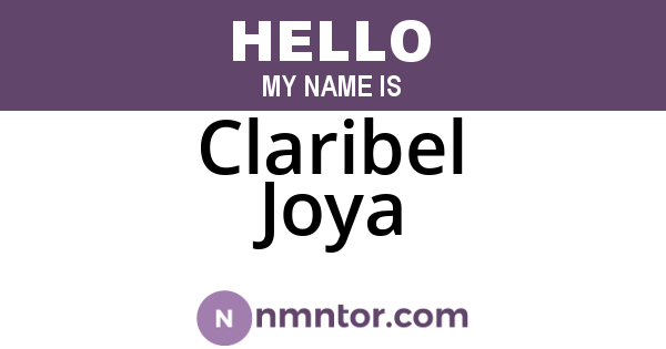 Claribel Joya