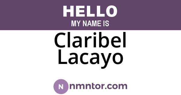 Claribel Lacayo