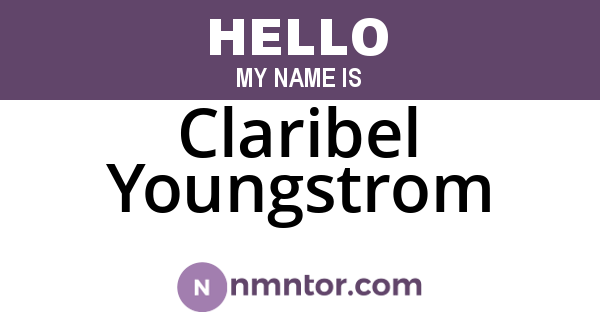 Claribel Youngstrom