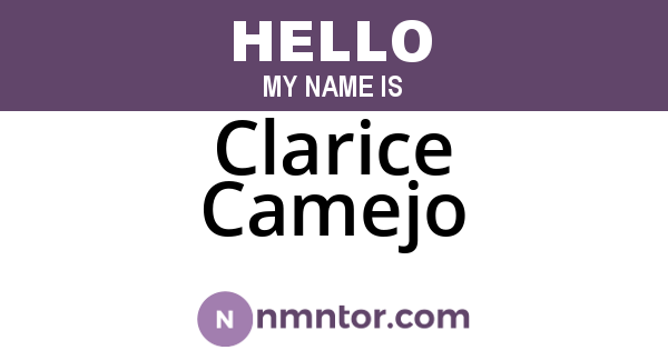 Clarice Camejo