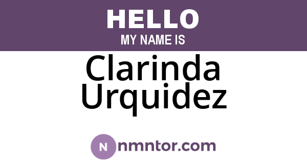 Clarinda Urquidez