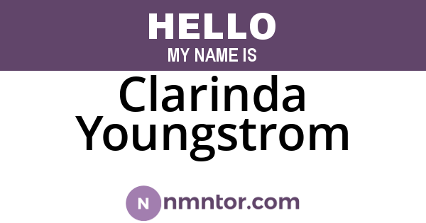 Clarinda Youngstrom