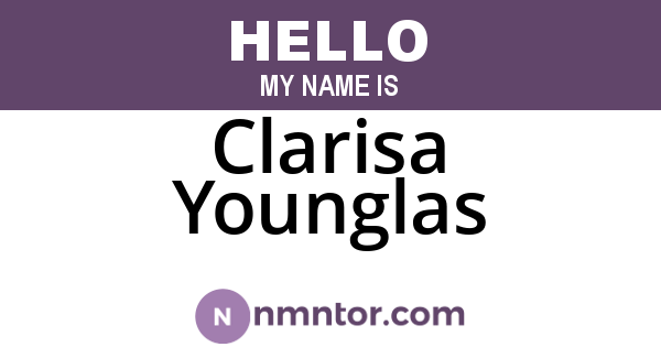 Clarisa Younglas