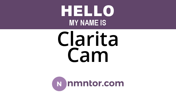 Clarita Cam