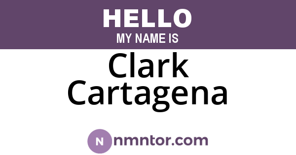 Clark Cartagena