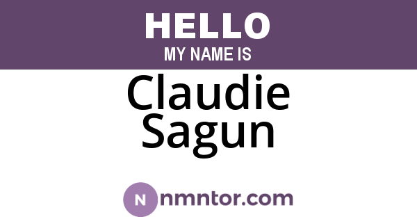 Claudie Sagun
