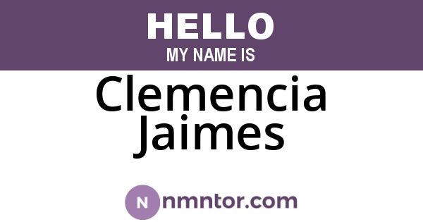 Clemencia Jaimes
