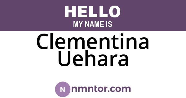 Clementina Uehara