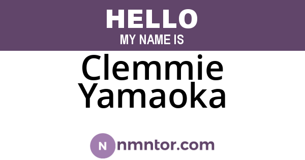 Clemmie Yamaoka