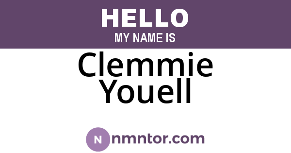 Clemmie Youell