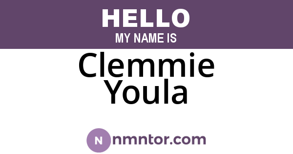 Clemmie Youla
