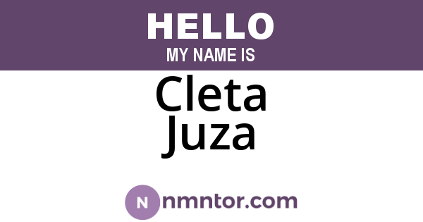 Cleta Juza