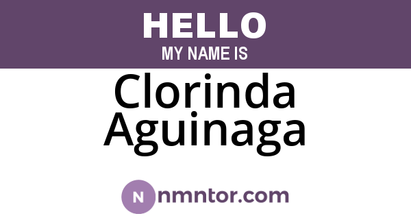 Clorinda Aguinaga