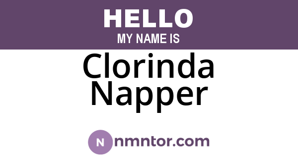 Clorinda Napper