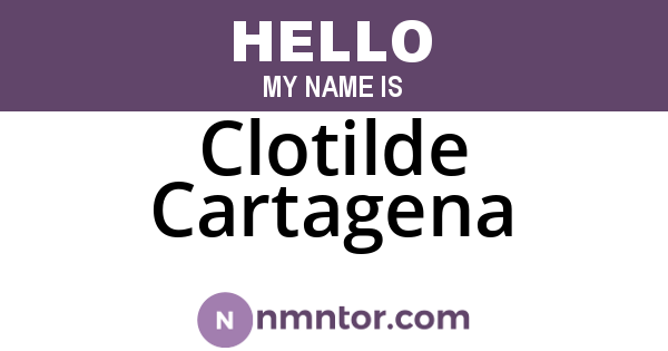 Clotilde Cartagena