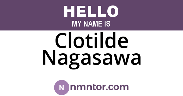 Clotilde Nagasawa