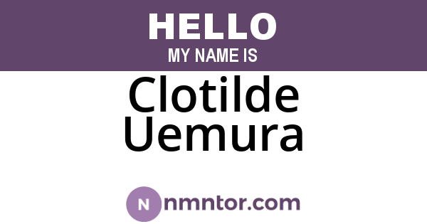 Clotilde Uemura