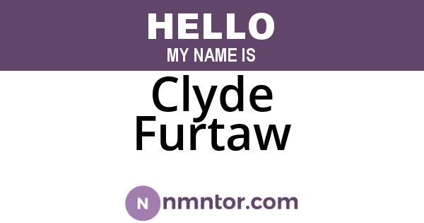 Clyde Furtaw