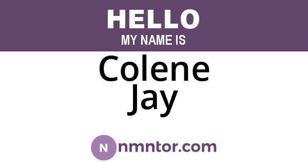 Colene Jay