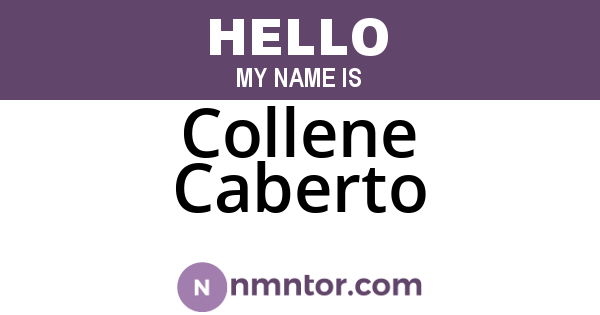 Collene Caberto